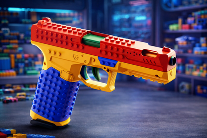 BrickBlaster™ X-1 – pistolet z klocków