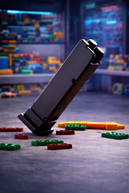 BrickBlaster™ X-1 – pistolet z klocków